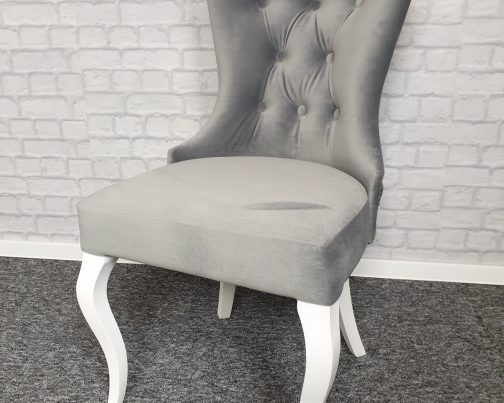 Krzesło tapicerowane Dubai pikowane