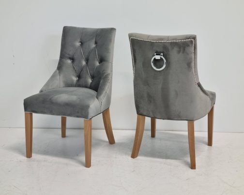 Krzesło tapicerowane Bari pikowane