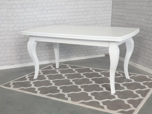 Stół drewniany rozkładany Massimo biały