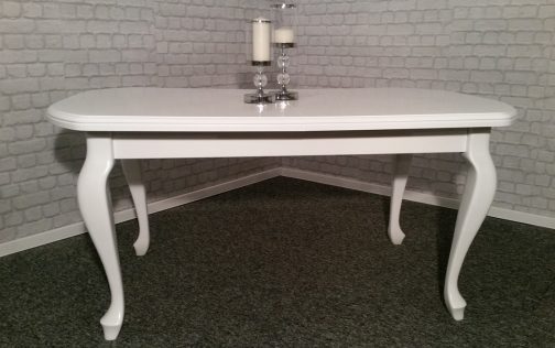 Stół drewniany rozkładany Matteo biały