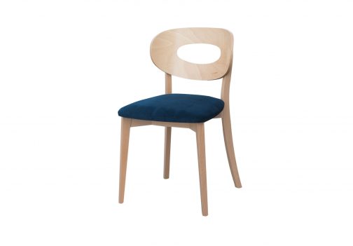 Krzesło drewniane tapicerowane nowoczesne Lars 2