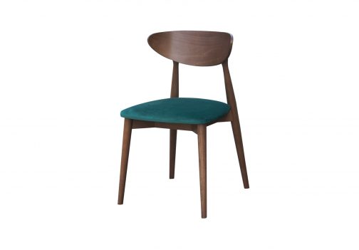 Krzesło drewniane tapicerowane nowoczesne Lars