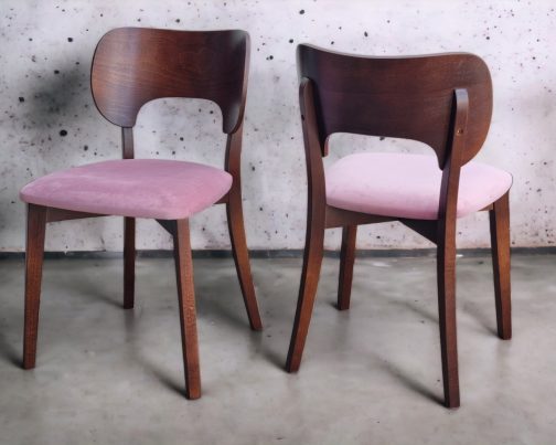 Krzesło drewniane tapicerowane nowoczesne Lars 3
