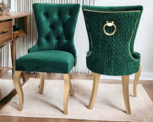 Krzesło tapicerowane Dubai Deluxe pikowane