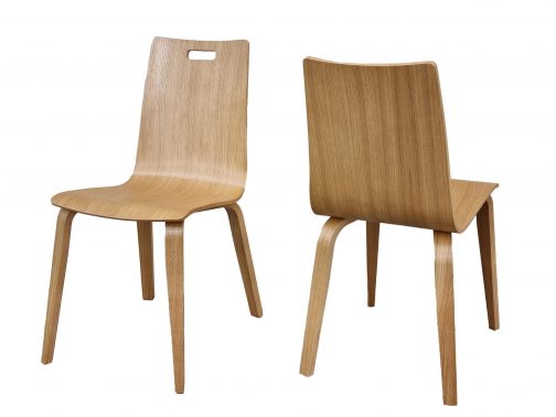 Krzesło dębowe drewniane Zara nowoczesne loftowe