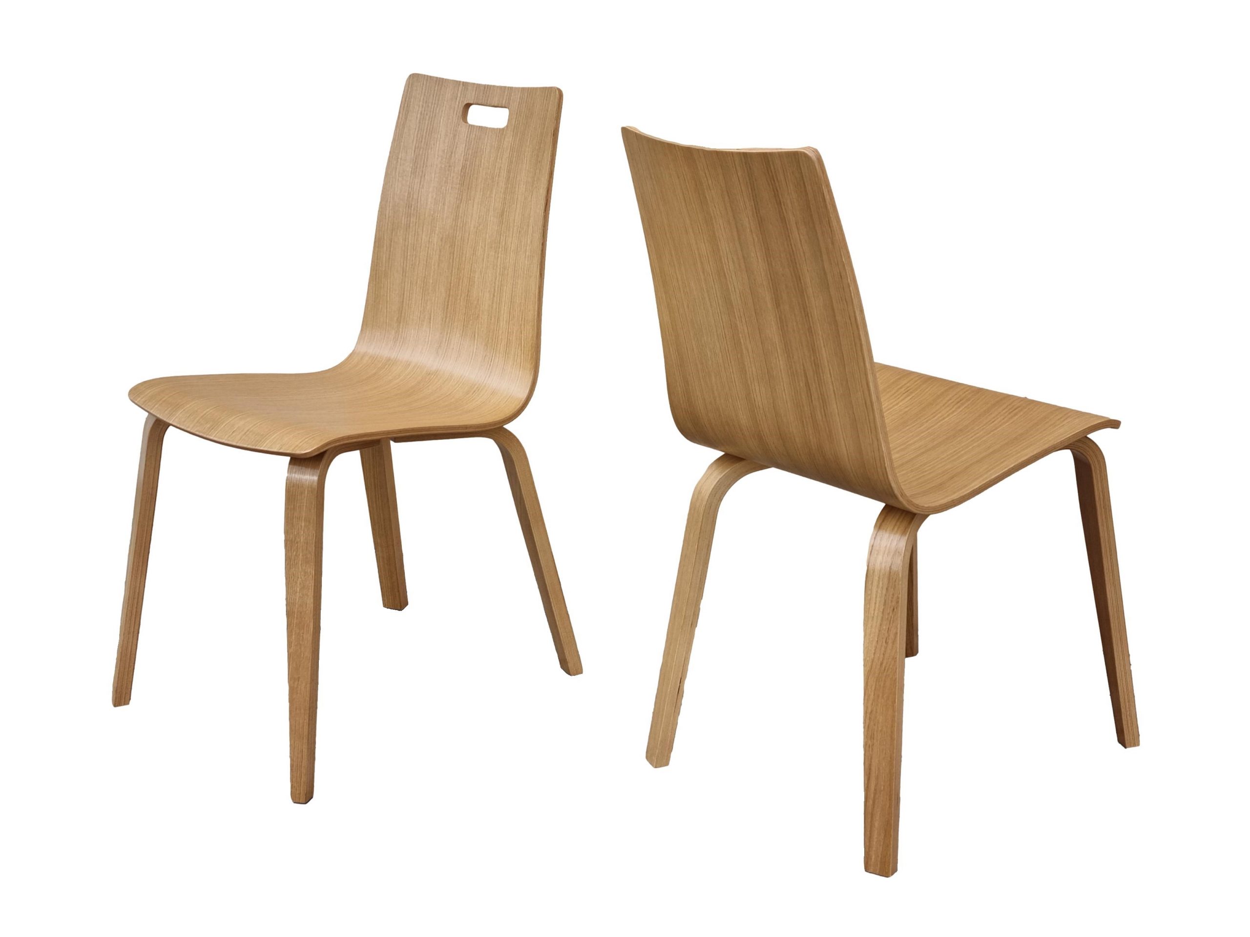 Krzesło dębowe drewniane Zara nowoczesne loftowe