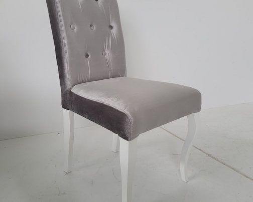 Krzesła tapicerowane London – komplet 6 szt.