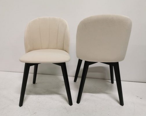 Krzesła tapicerowane Bjorn – komplet 4 szt.