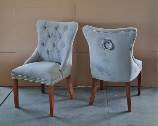 Krzesła tapicerowane z kołatką Monaco Deluxe