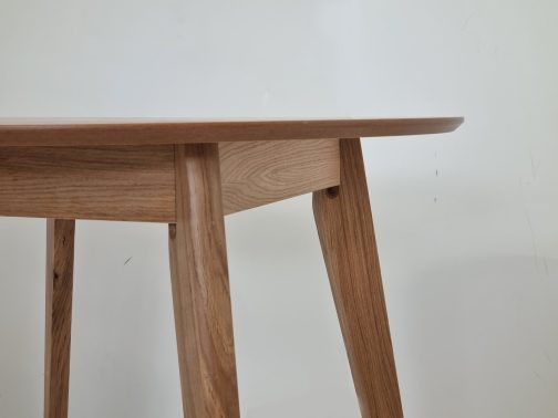 Stół dębowy okrągły drewniany Sandro