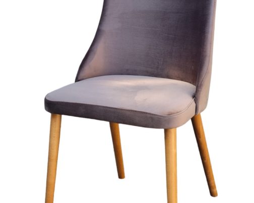 Krzesło tapicerowane Bera 3 loftowe skandynawskie