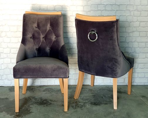 Krzesło tapicerowane Bari Rustical