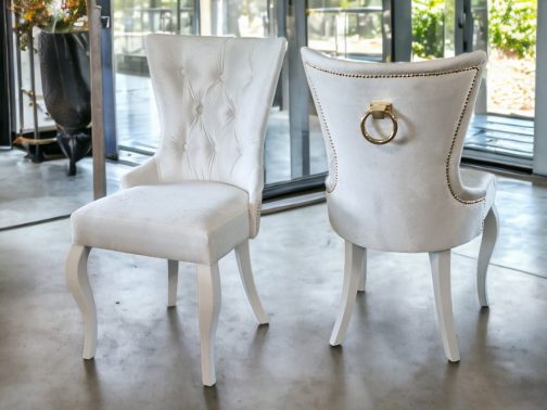 Krzesła tapicerowane Dubai - komplet 6 szt.