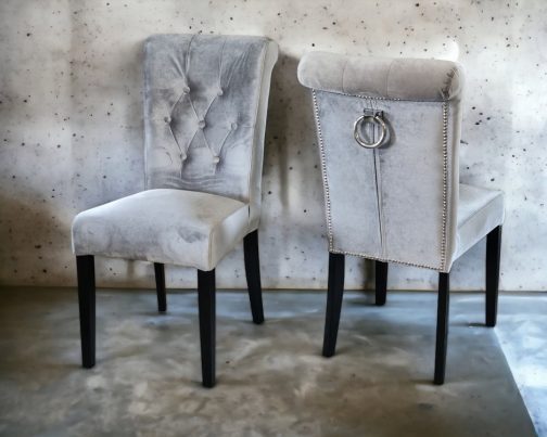 Krzesło tapicerowane Porto pikowane