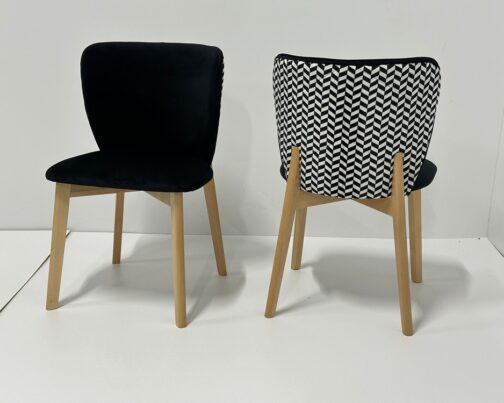 Krzesła tapicerowane Emma – komplet 4 szt.