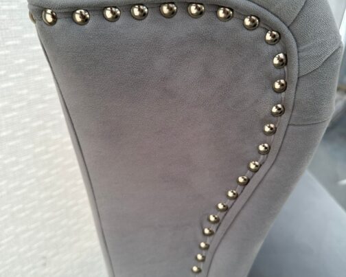 Krzesło fotel Florence szare