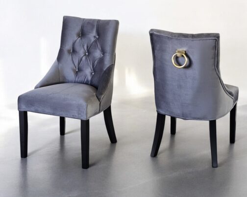 Krzesło tapicerowane Bari pikowane