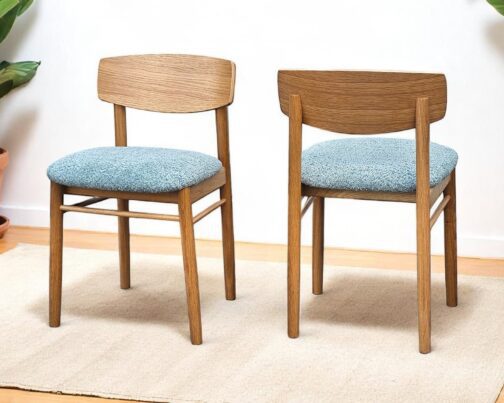 Krzesło dębowe drewniane tapicerowane nowoczesne Polo