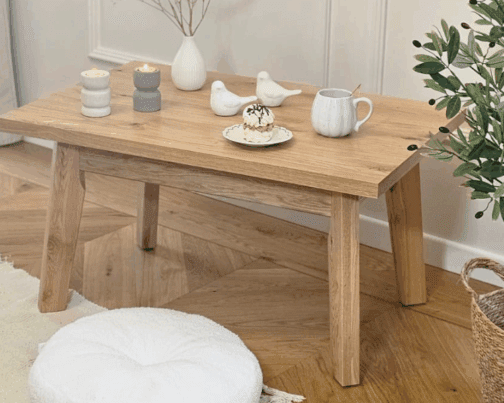 Stolik kawowy dębowy Rodos