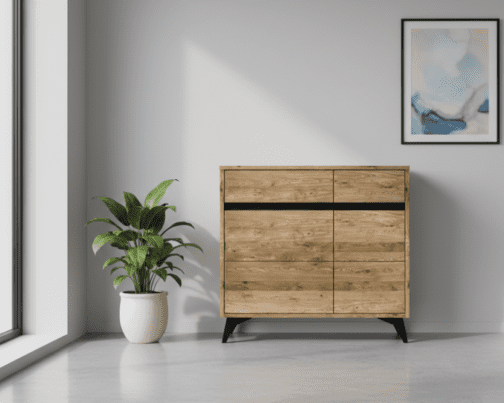 Nowoczesna komoda dębowa 100