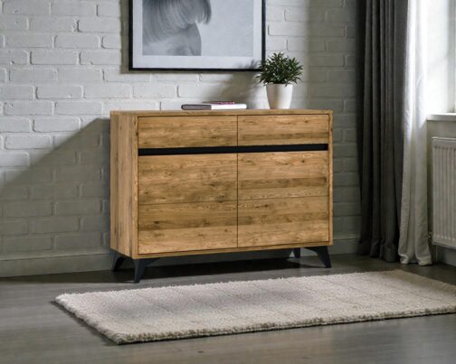Nowoczesna komoda dębowa 120