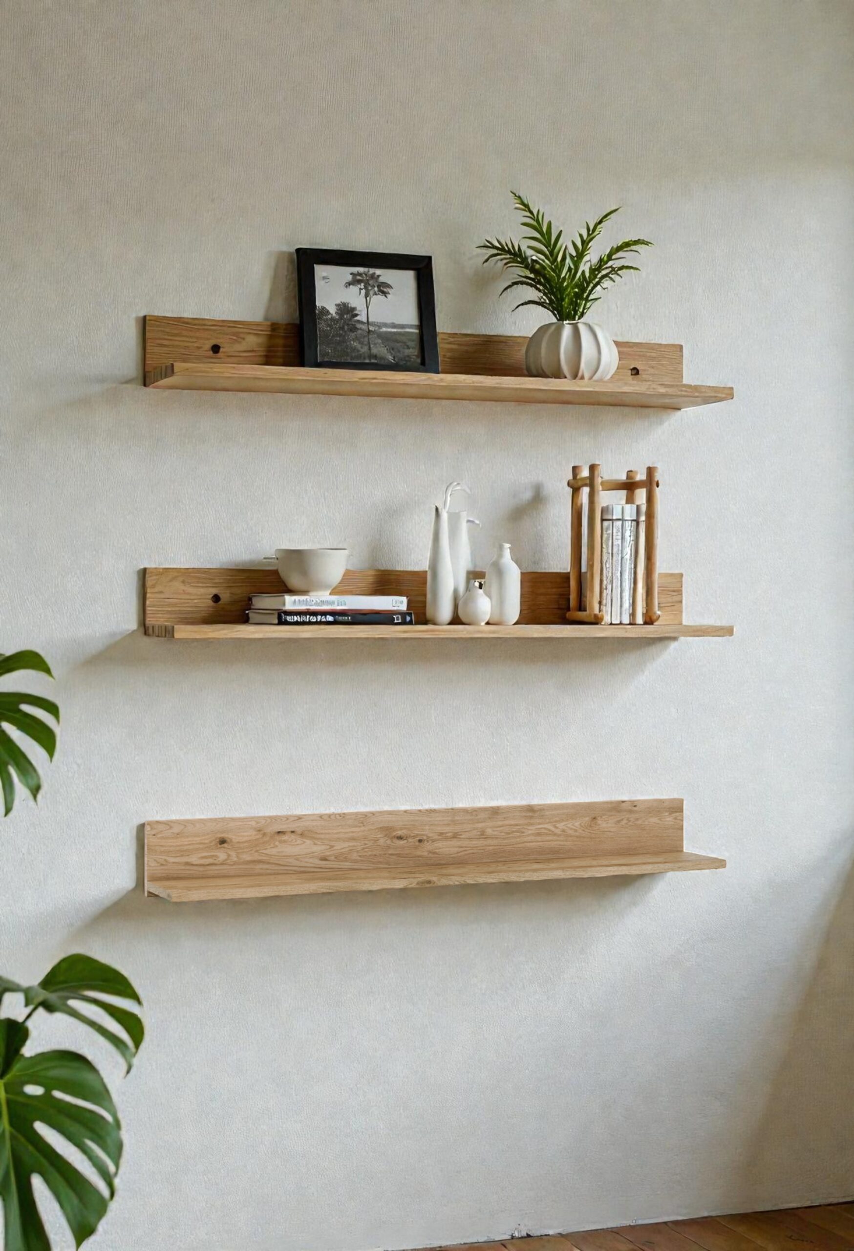 Półka dębowa na ścianę 140 Meble Tuszkowski