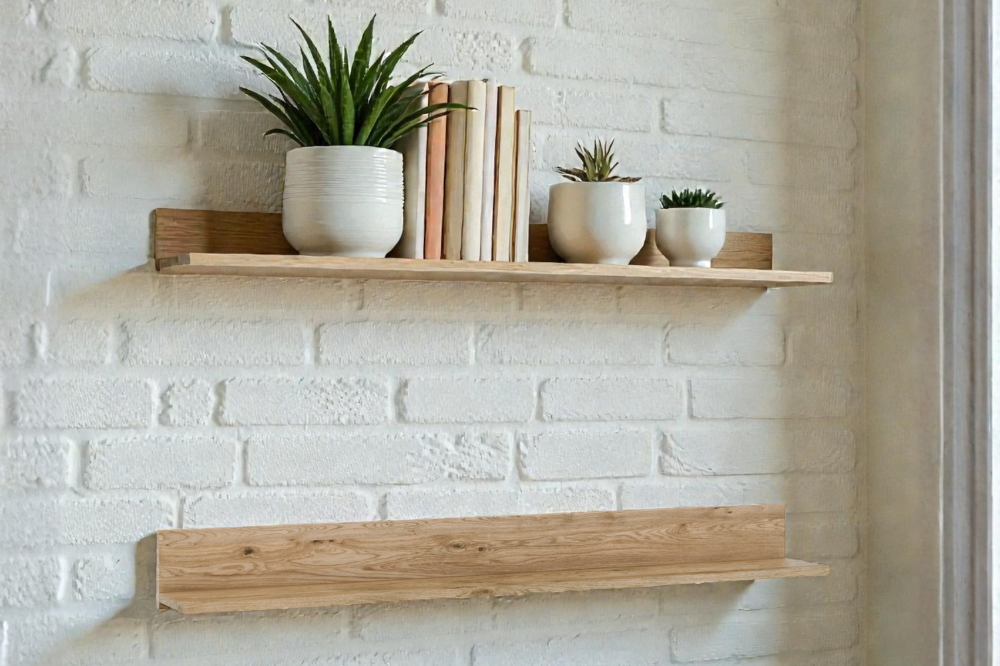 Półka dębowa na ścianę 160 Meble Tuszkowski