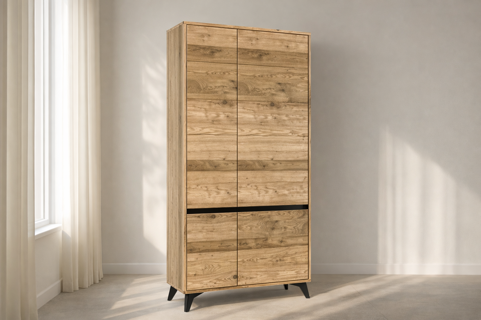 Szafa dębowa nowoczesna 100 meble lity dąb Meble Tuszkowski