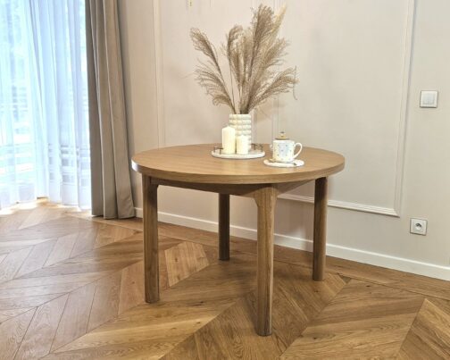 Stół okrągły drewniany Pablo